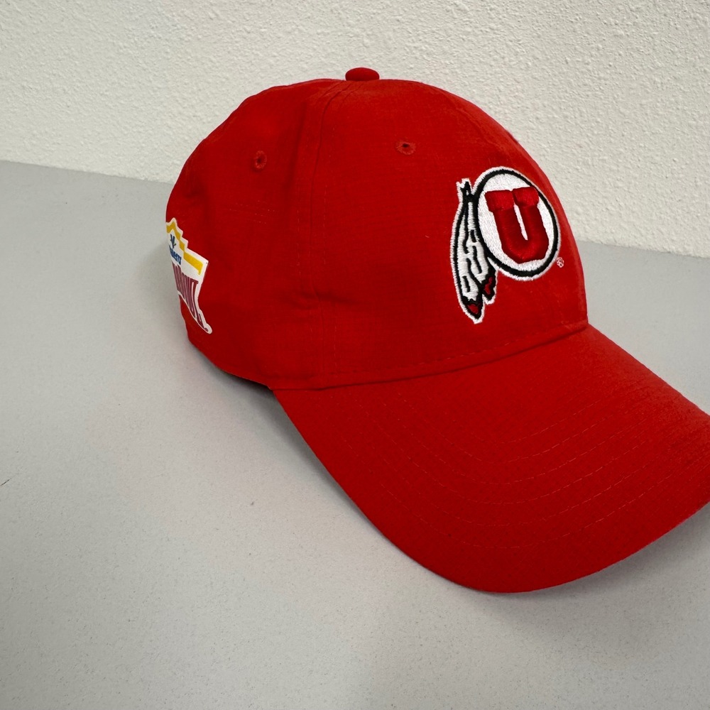 Under Armour Utah Utes Hat Mens OSFA‎ Red Excellent 2019 Alamo Bowl Ripstop Cap